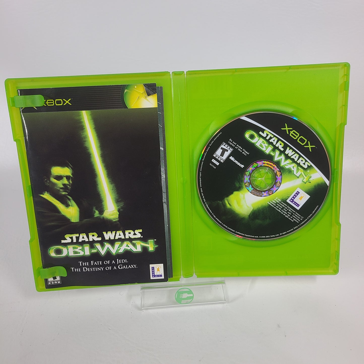Lot of 4 Original Microsoft Xbox Star Wars Games Obi-Wan KOTOR Battlefront 2 