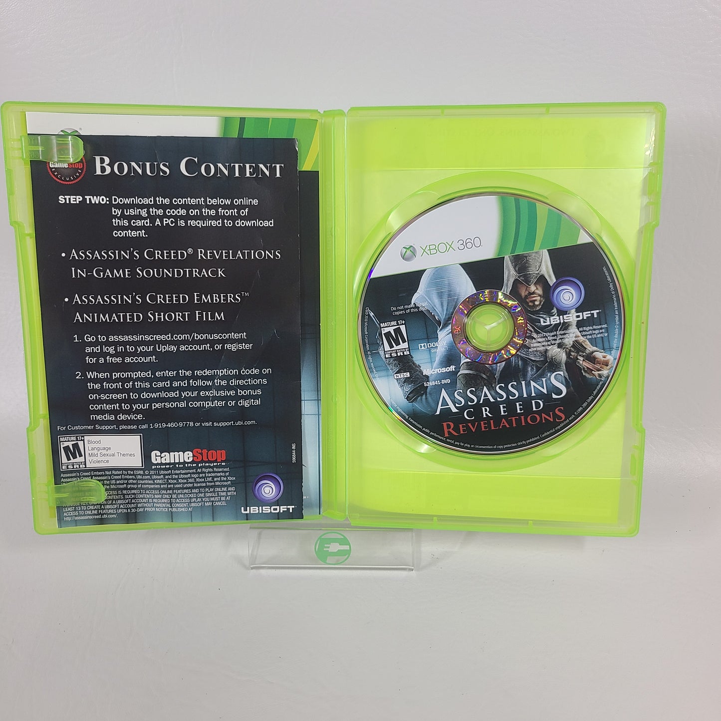 Lot of 3 Microsoft Xbox 360 Assassin’s Creed Games - AC1 Revelations Signature