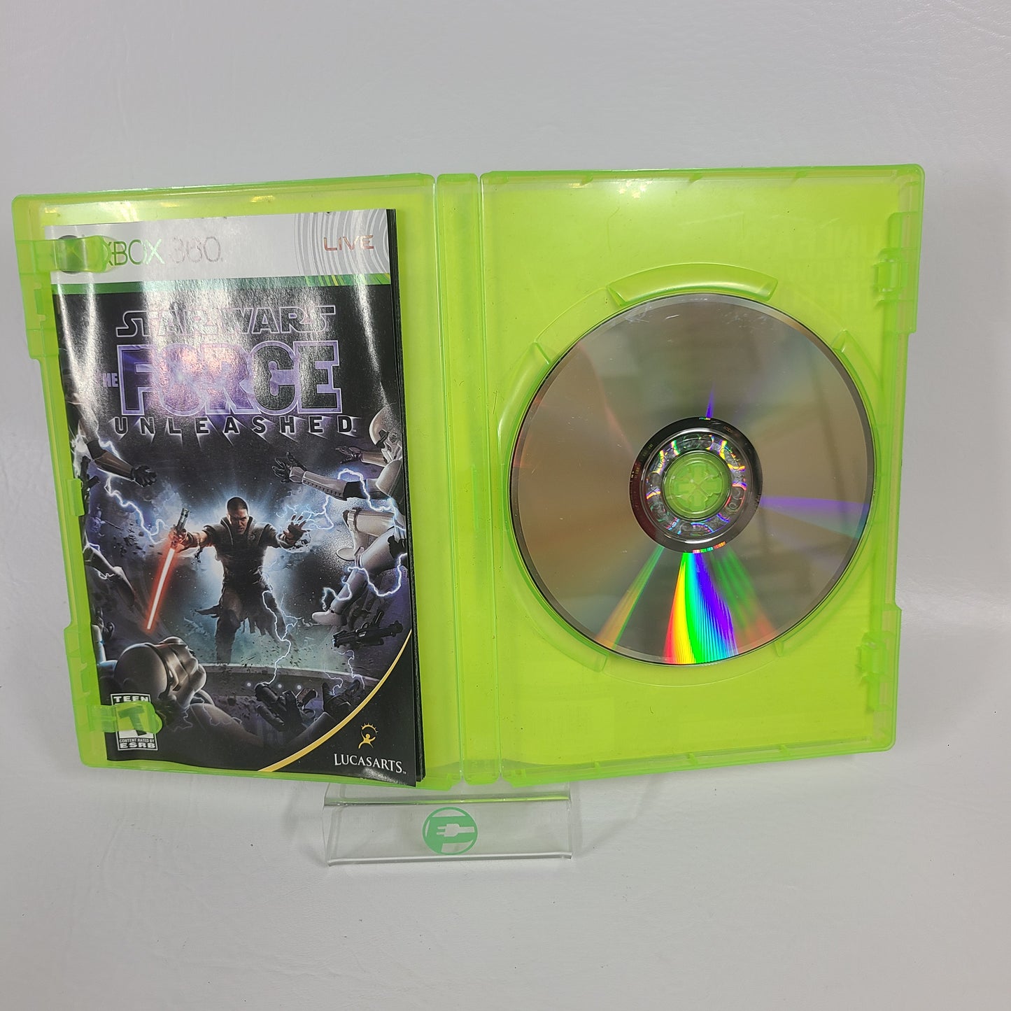 Lot 2 of Microsoft Xbox 360 Games Star Wars The Force Unleashed Mass Effect