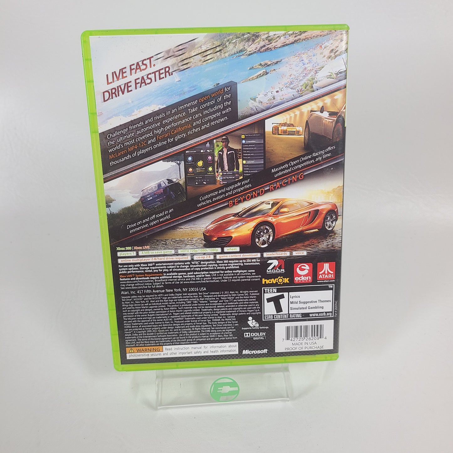 Test Drive Unlimited 2 (Sony PlayStation 3, 2011)