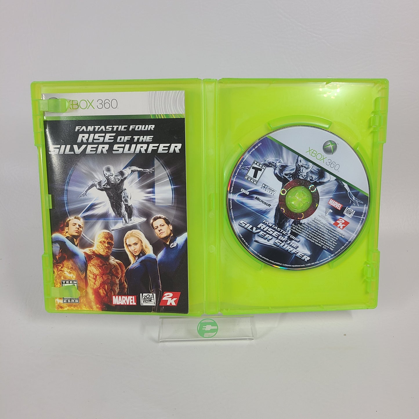 Lot of 3 Microsoft Xbox 360 Superhero Games Fantastic Four Silver Surfer 
