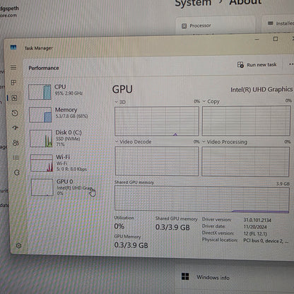 Acer Custom PC Core i5-12400 2.0GHz 8GB RAM 512GB SSD Intel