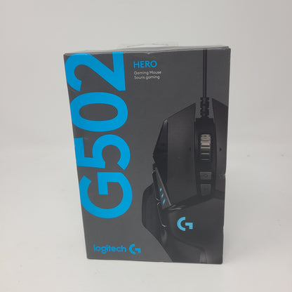 New LogiTech G502 Hero Wired Gaming Mouse 910-005469