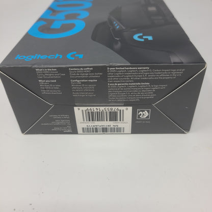 New LogiTech G502 Hero Wired Gaming Mouse 910-005469
