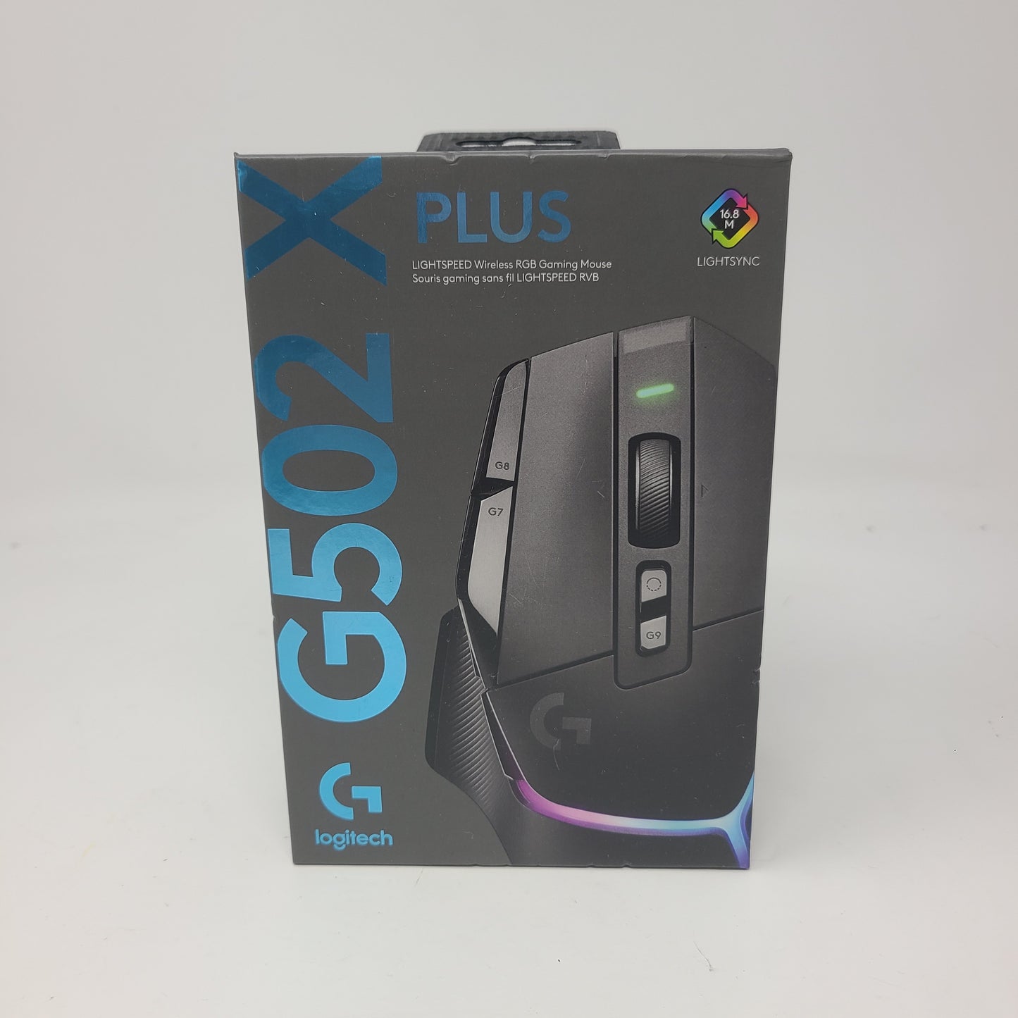 New LogiTech G502X Plus WIRELESS RGB GAMING MOUSE 910-006160