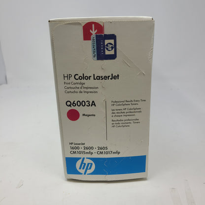 New Hp  124A  Magenta LaserJet Toner Cartridge Q6003A
