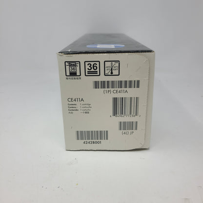 New Hp 305A Cyan Original LaserJet Toner Cartridge CE411A