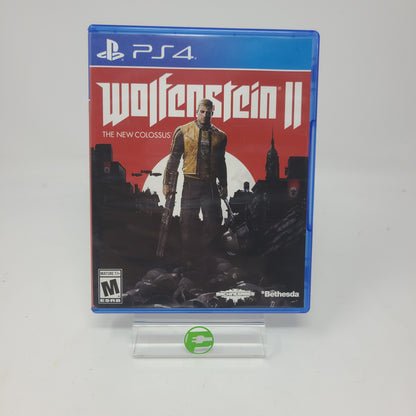 Lot of 5 Sony PS4 PlayStation 4 Games Battlefield Hardline Wolfenstein II Break