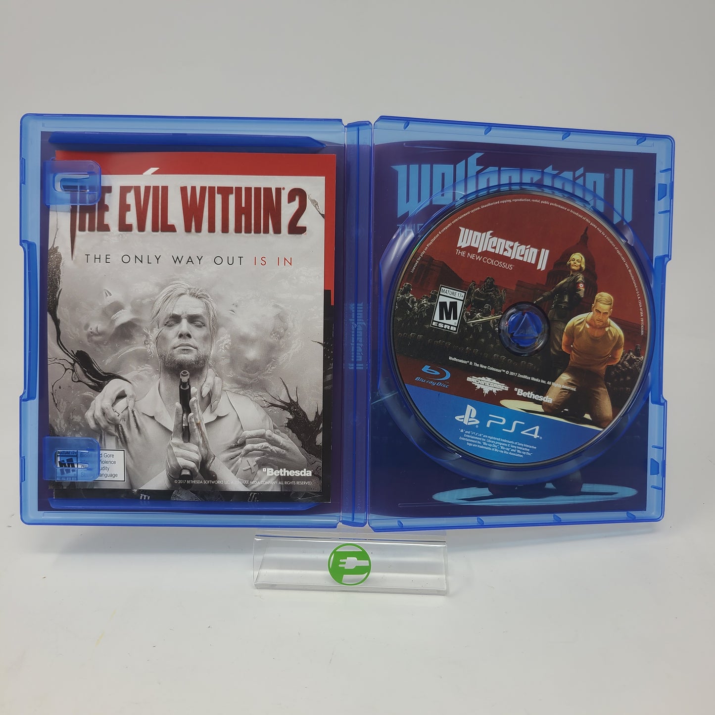 Lot of 5 Sony PS4 PlayStation 4 Games Battlefield Hardline Wolfenstein II Break