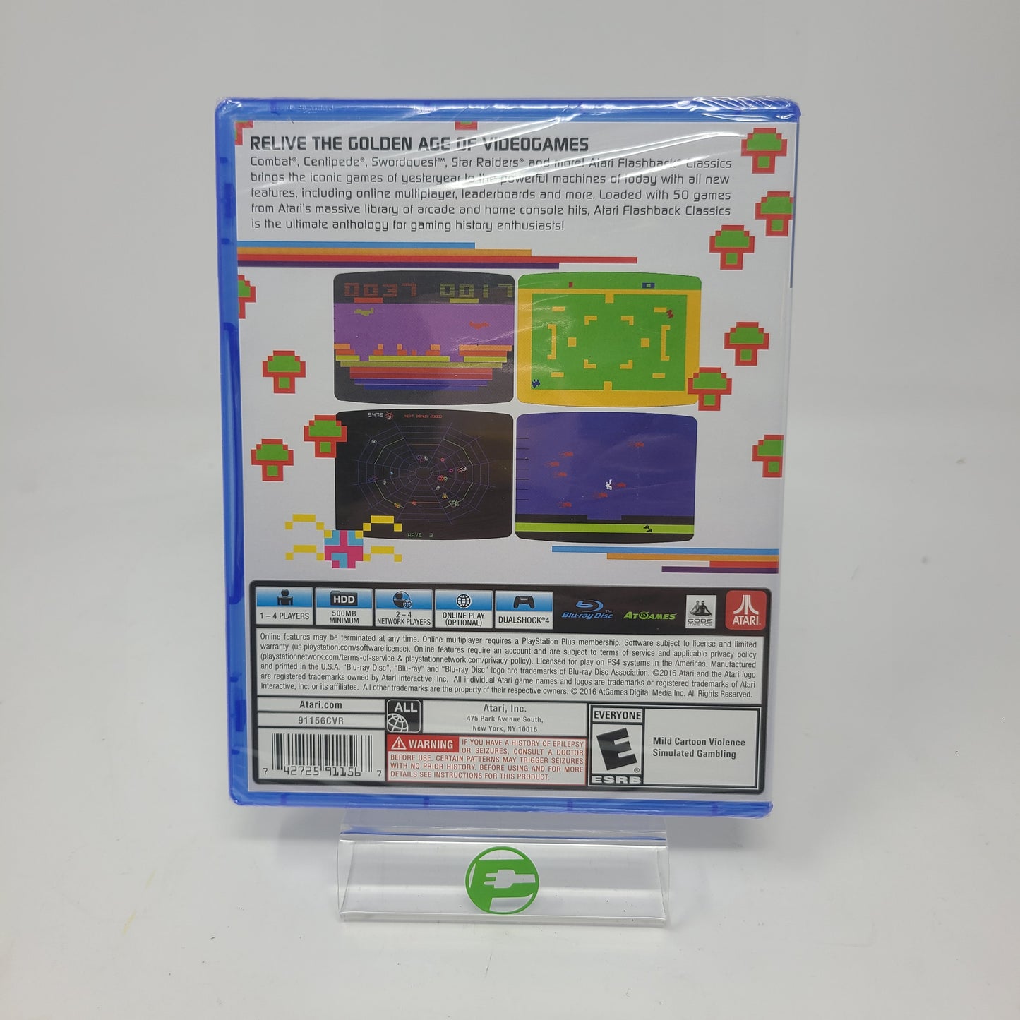 New Atari Flashback Classics Vol 1 (Sony PlayStation 4 PS4, 2016)