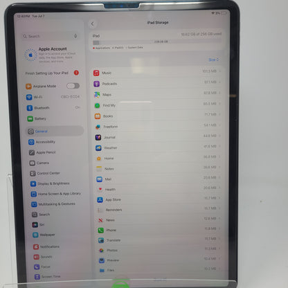 WiFi Only Apple iPad Pro 12.9" 4th Gen 256GB Space Gray NXAT2LL/A