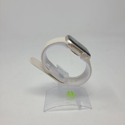 GPS Only Apple Watch SE 3 40MM Starlight Aluminum Starlight Sport Band MEH54LW/A