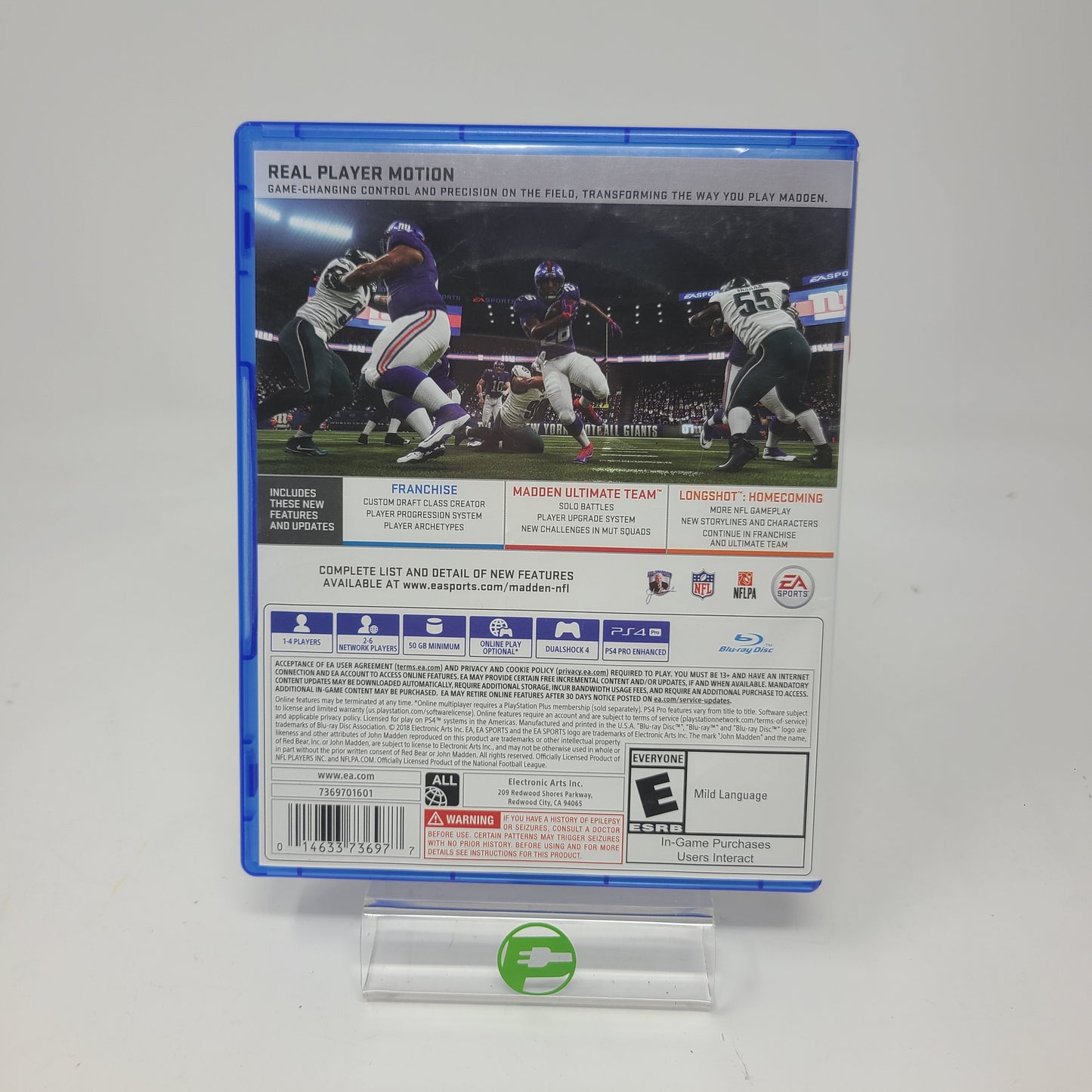 Lot of 5 PS4 Games Madden NFL 18 19 20 22 23 EA Sports Football Bundle