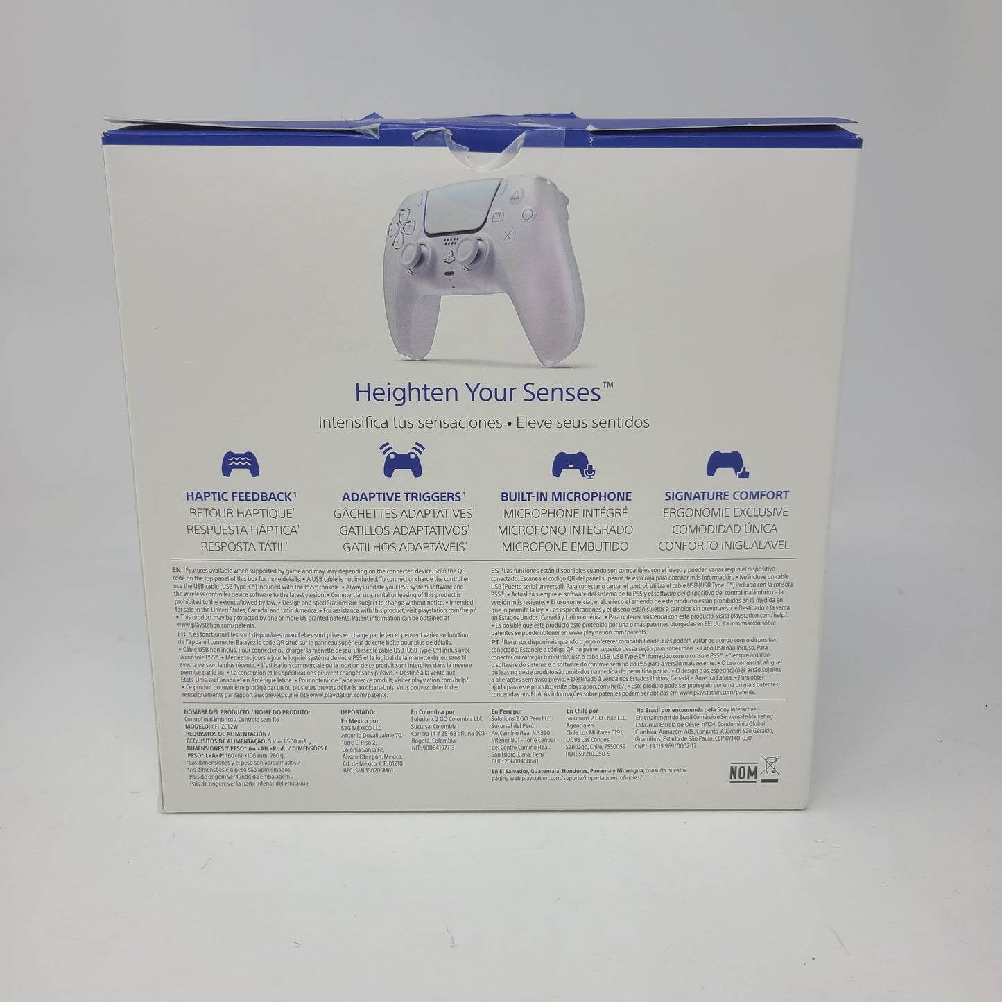 Sony PlayStation 5 PS5 DualSense Wireless Controller Sterling Silver CFI-ZCT2W