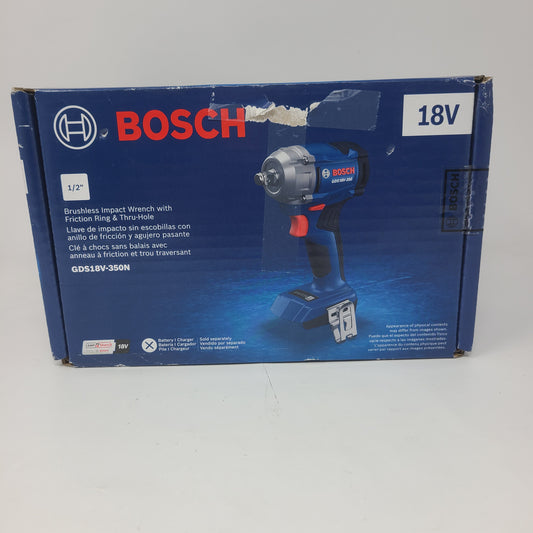 New Bosch Power Tools 18V Brushless ½" Mid Torque Impact Wrench