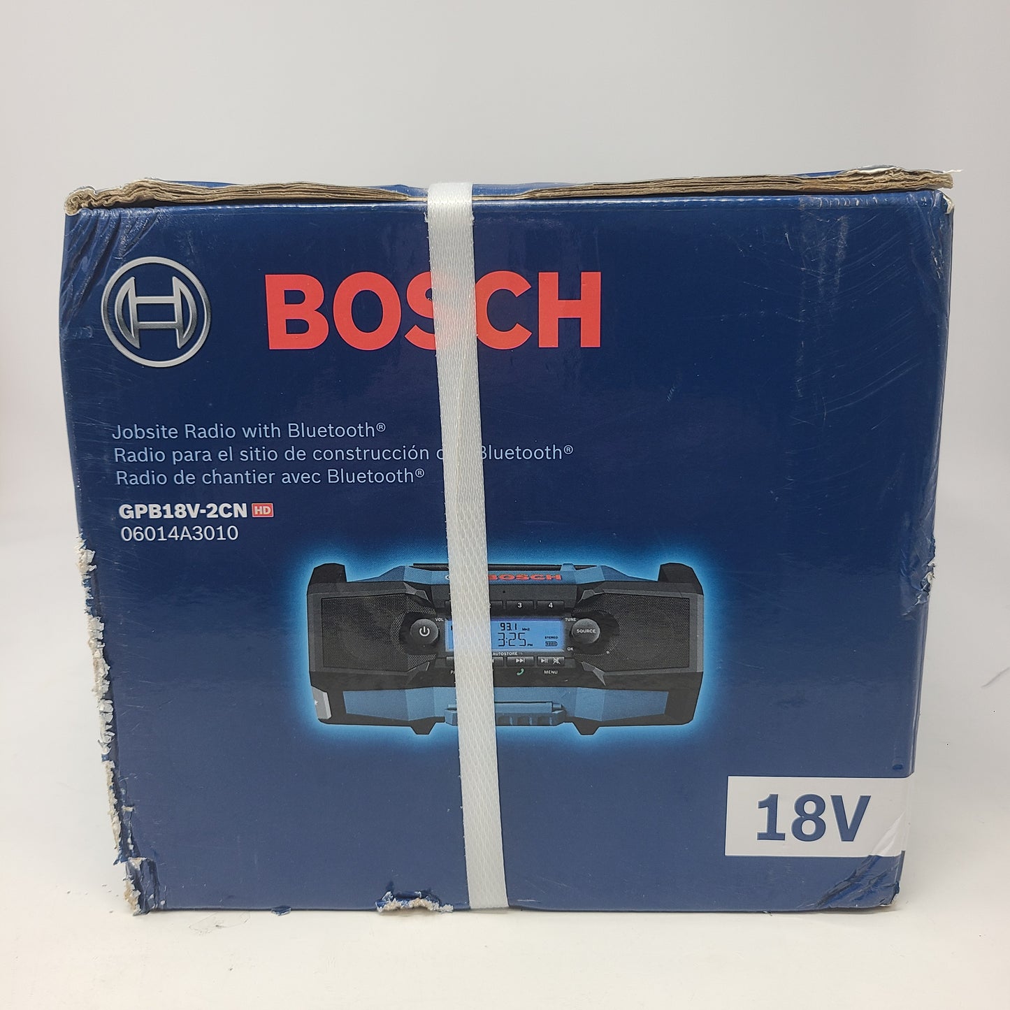 New Bosch 18V Compact Jobsite Radio w/ Bluetooth GPB18V-2CN