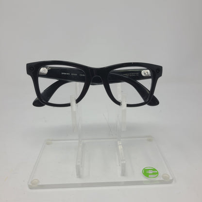 Ray-Ban Wayfarer Shiny Black Non-Polarized RW4006 AI Smart Glasses
