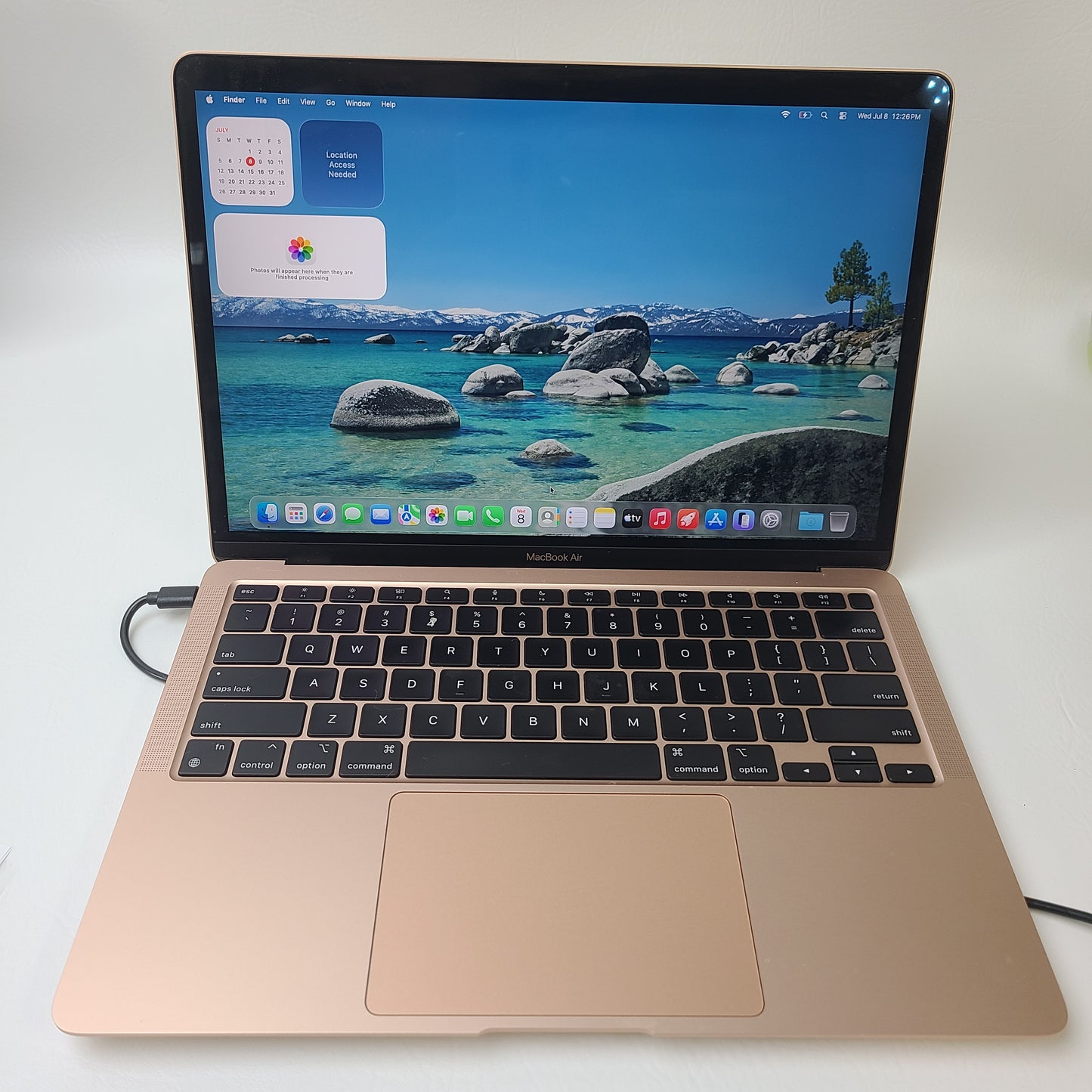 2020 Apple MacBook Air 13.3" M1 8C GPU 3.2GHz 8GB RAM 256GB SSD MGND3LL/A