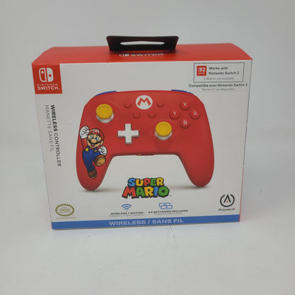 PowerA Wireless Controller for Nintendo Switch Mario Joy NSGPNMAA