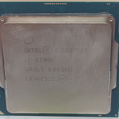 Intel Core i7-9700K 3.60GHz 8 Core 8 Thread LGA 1151