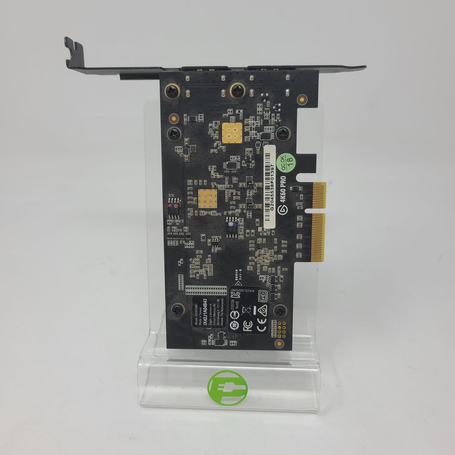 Elgato 4K60 Pro PCIe 4K Video Capture Card Plug-In HDMI In/Out 2-Port 20GAG9901
