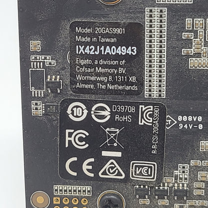 Elgato 4K60 Pro PCIe 4K Video Capture Card Plug-In HDMI In/Out 2-Port 20GAG9901