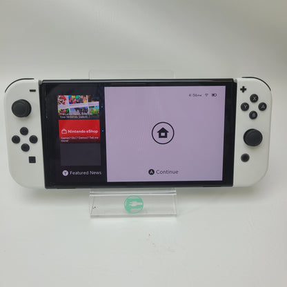 Nintendo Switch OLED Console Gaming System HEG-001 Black/White