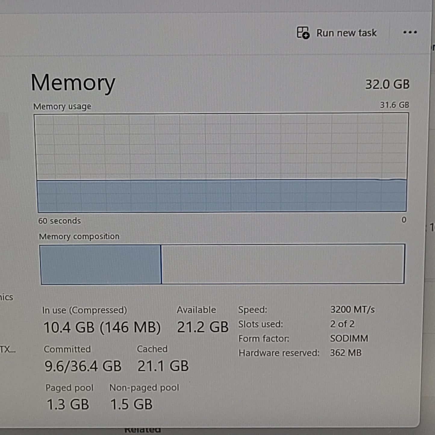 HP Victus NG1FHLR1 16.1 i5-11400H 2.7GHz 32GB RAM 256GB SSD GeForce RTX 3050 Ti