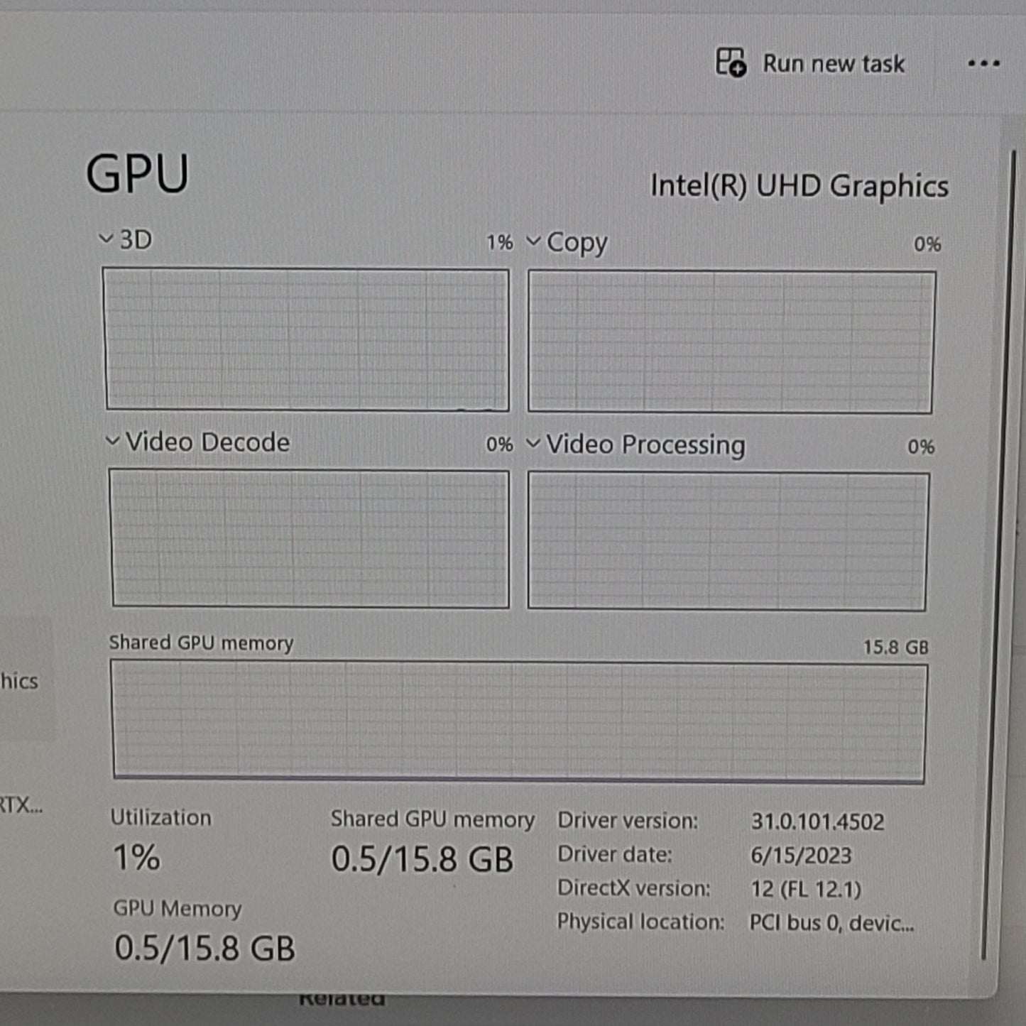 HP Victus NG1FHLR1 16.1 i5-11400H 2.7GHz 32GB RAM 256GB SSD GeForce RTX 3050 Ti