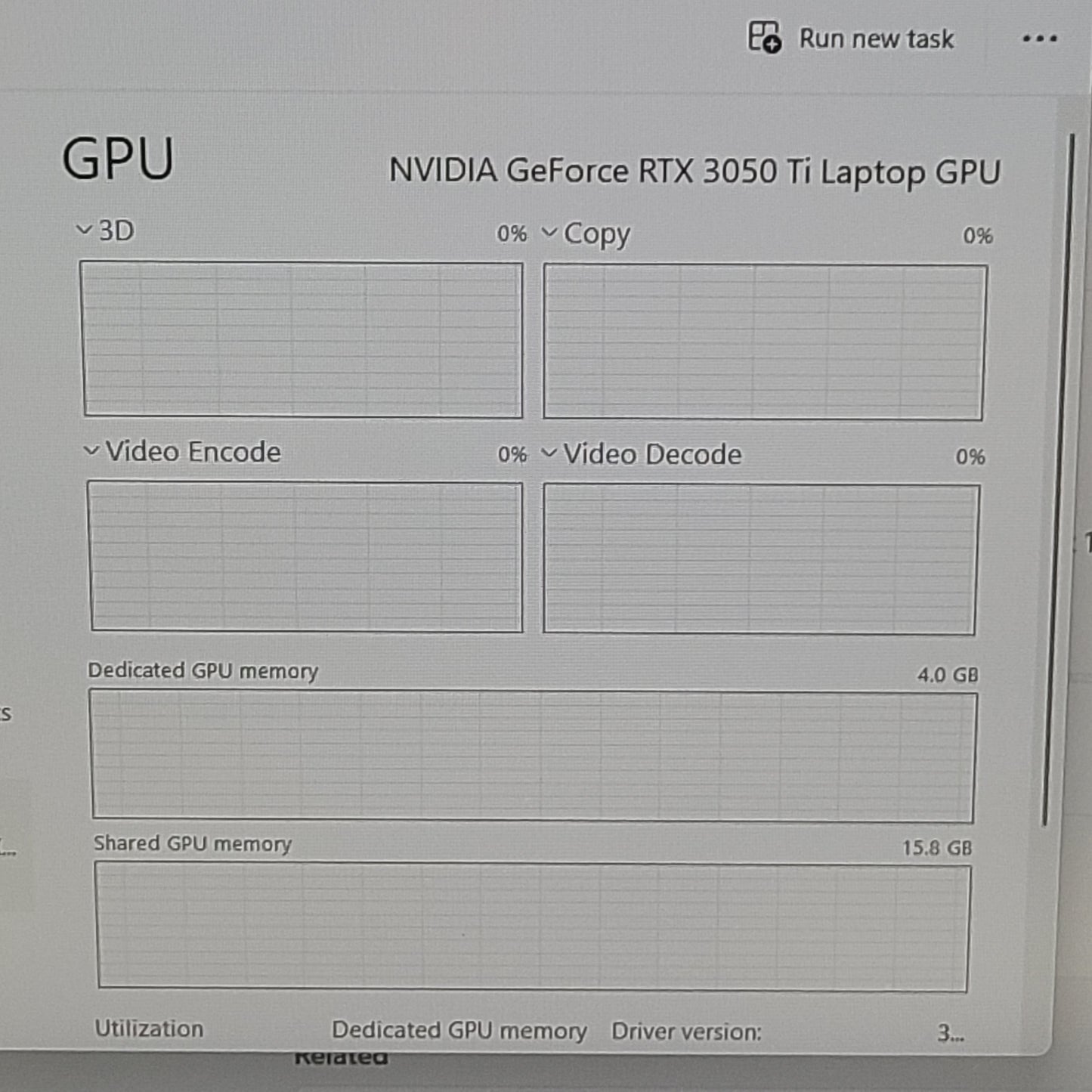 HP Victus NG1FHLR1 16.1 i5-11400H 2.7GHz 32GB RAM 256GB SSD GeForce RTX 3050 Ti