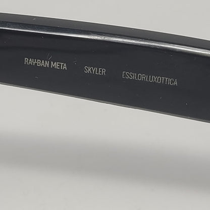Ray-Ban Meta Skyler Gen 1 Shiny Black Transitions RW4010 AI Smart Glasses