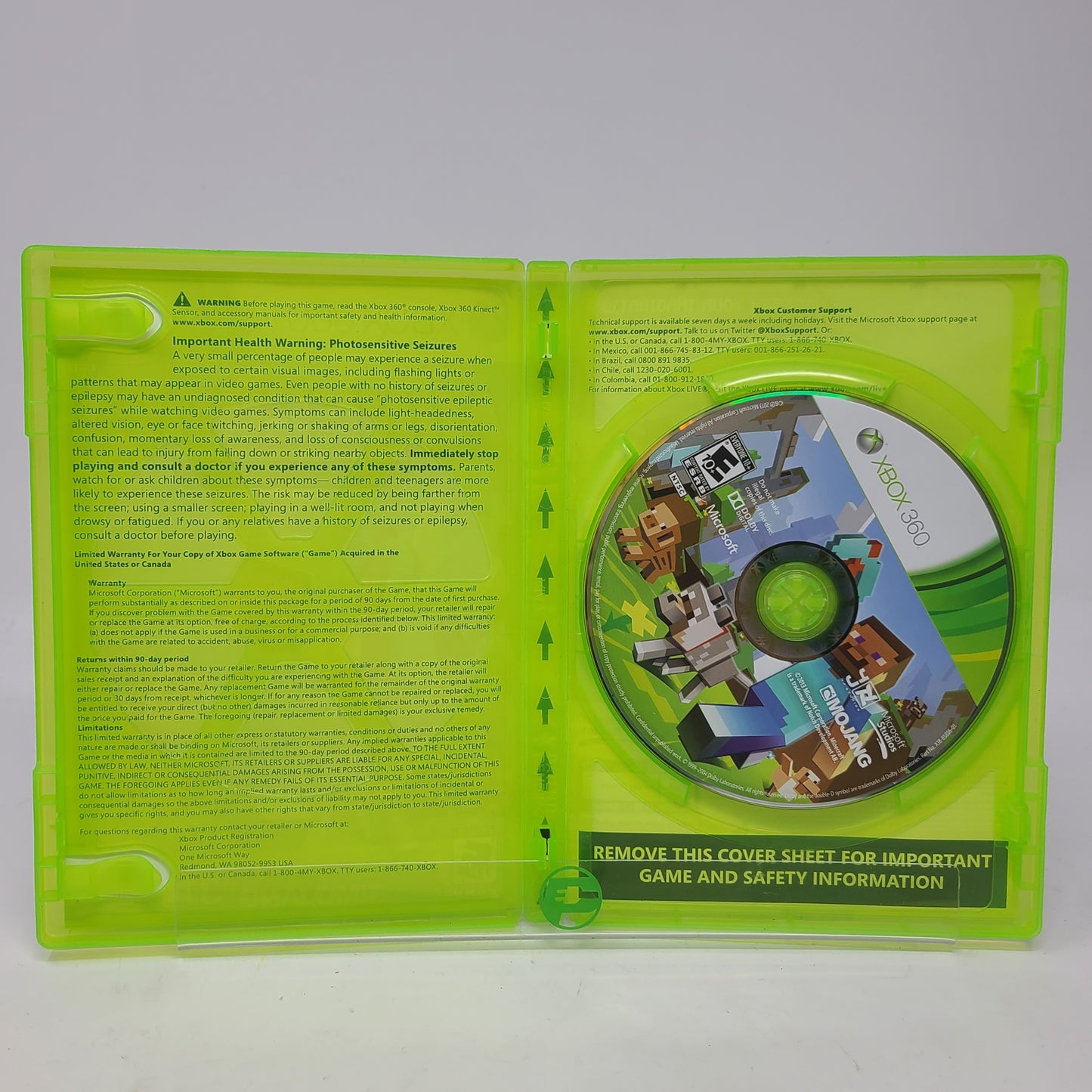Minecraft (Microsoft Xbox 360, 2013)