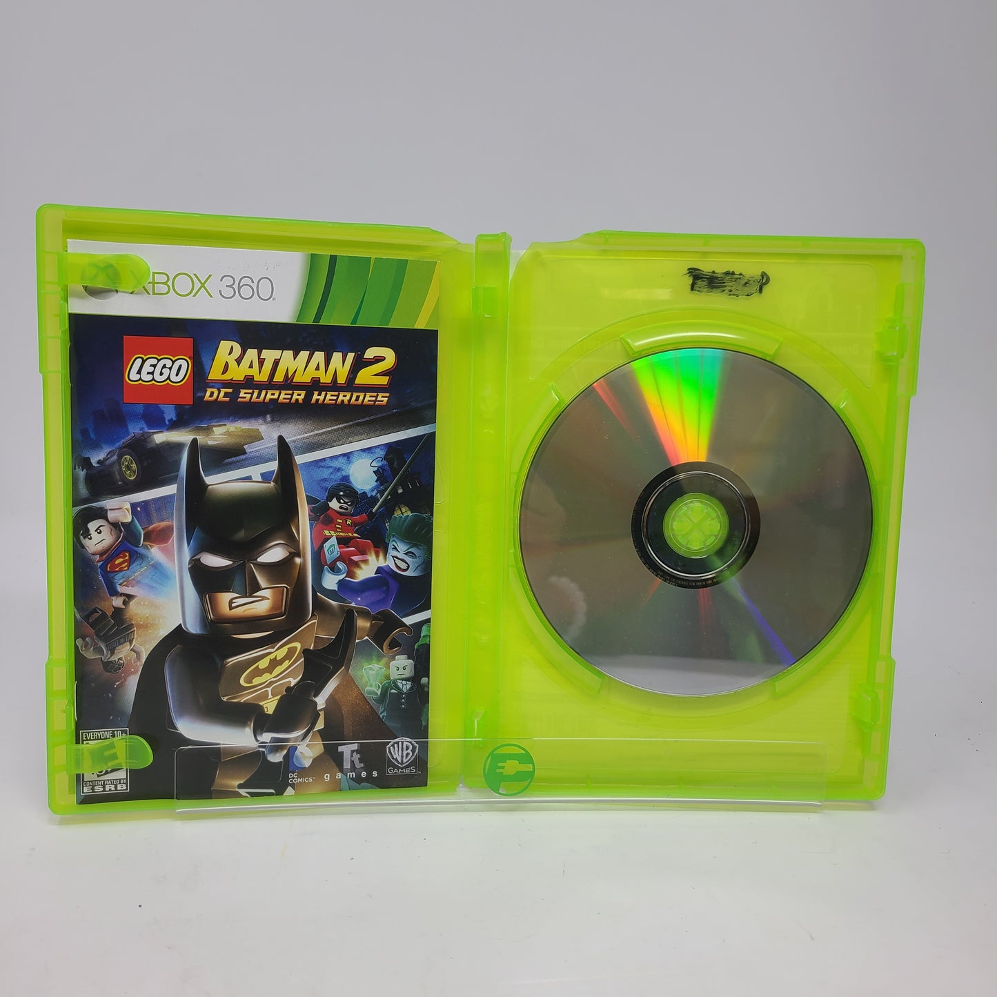 Lot of 2 Xbox 360 Games LEGO Marvel's Avengers & LEGO Batman 2 DC Super Heroes