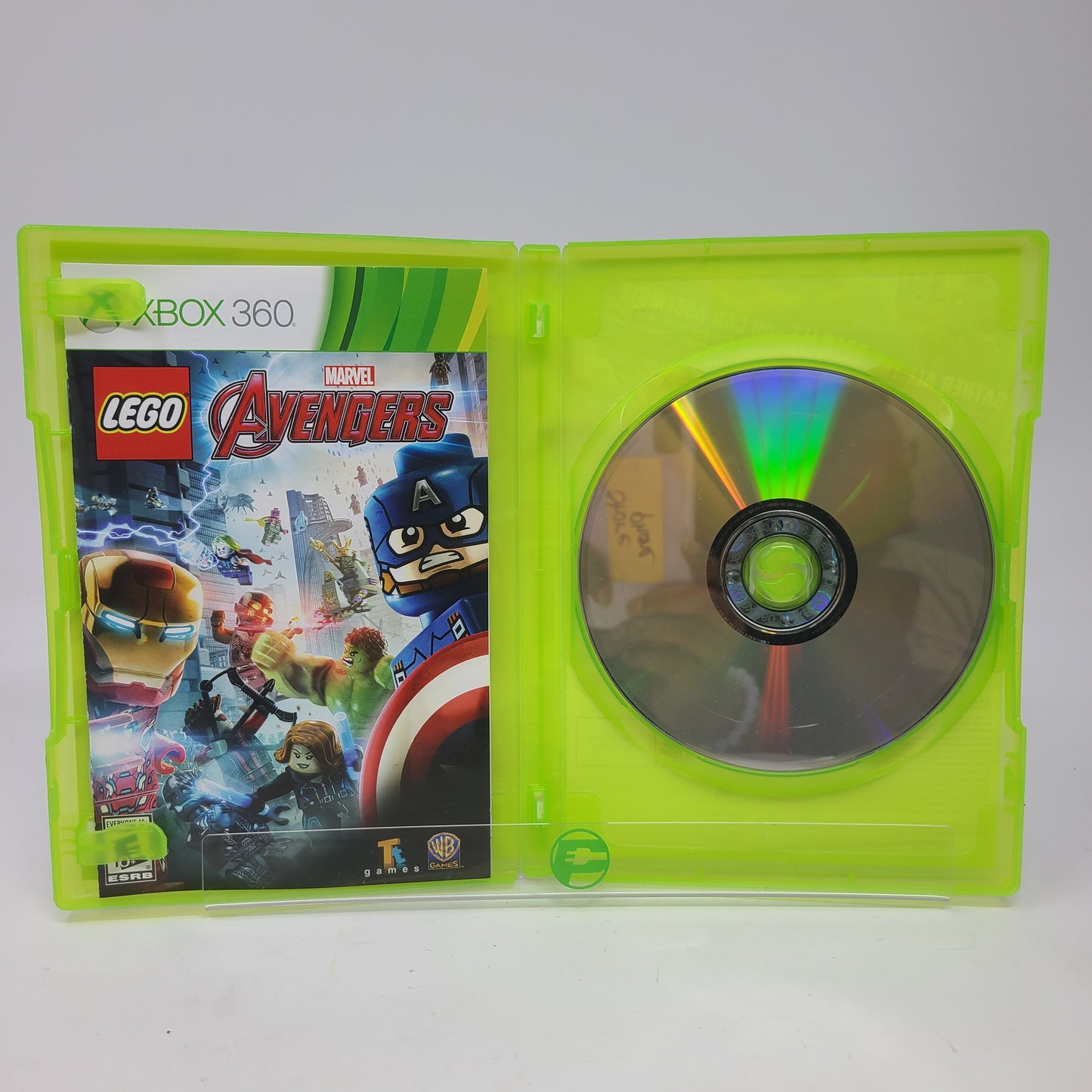 Lot of 2 Xbox 360 Games LEGO Marvel's Avengers & LEGO Batman 2 DC Super Heroes