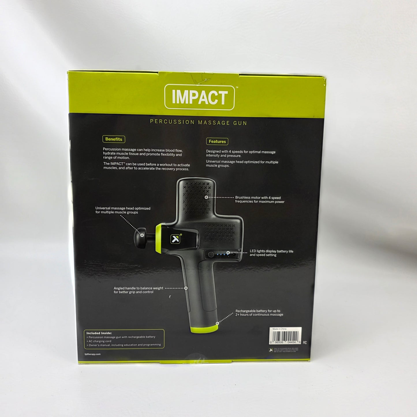 New Trigger Point impact Percussion Massage Gun 04454