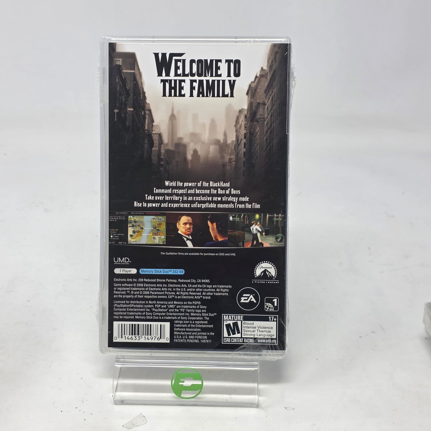 New Godfather Mob Wars (Sony PlayStation Portable PSP, 2006)