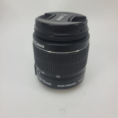 Canon EF-S zoom lens 18-55mm f/3.5-5.6 II Auto & Manual Lens