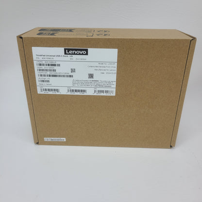 New Lenovo Thinkpad Universal USB-C Dock Docking Station 40AY0090US