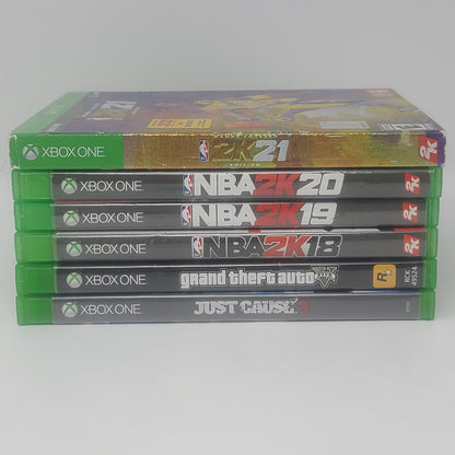 Lot of 6 Microsoft Xbox One Games