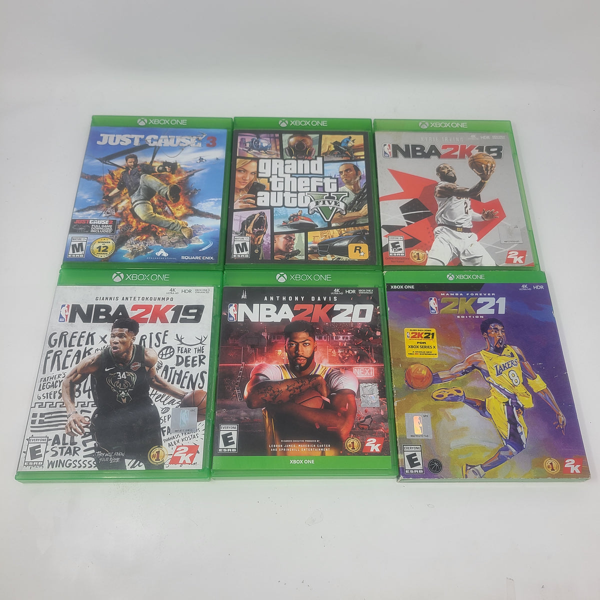 Lot of 6 Microsoft Xbox One Games