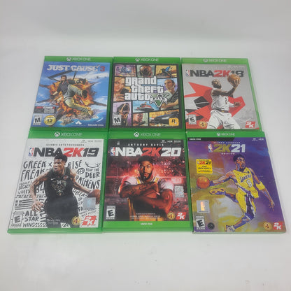 Lot of 6 Microsoft Xbox One Games