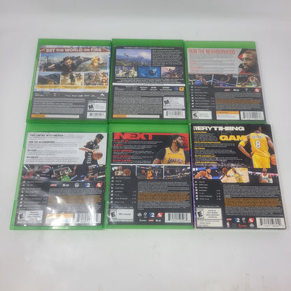 Lot of 6 Microsoft Xbox One Games