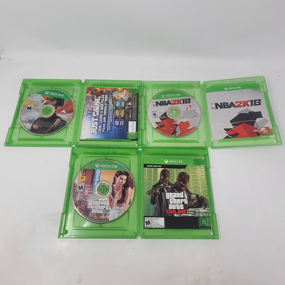 Lot of 6 Microsoft Xbox One Games
