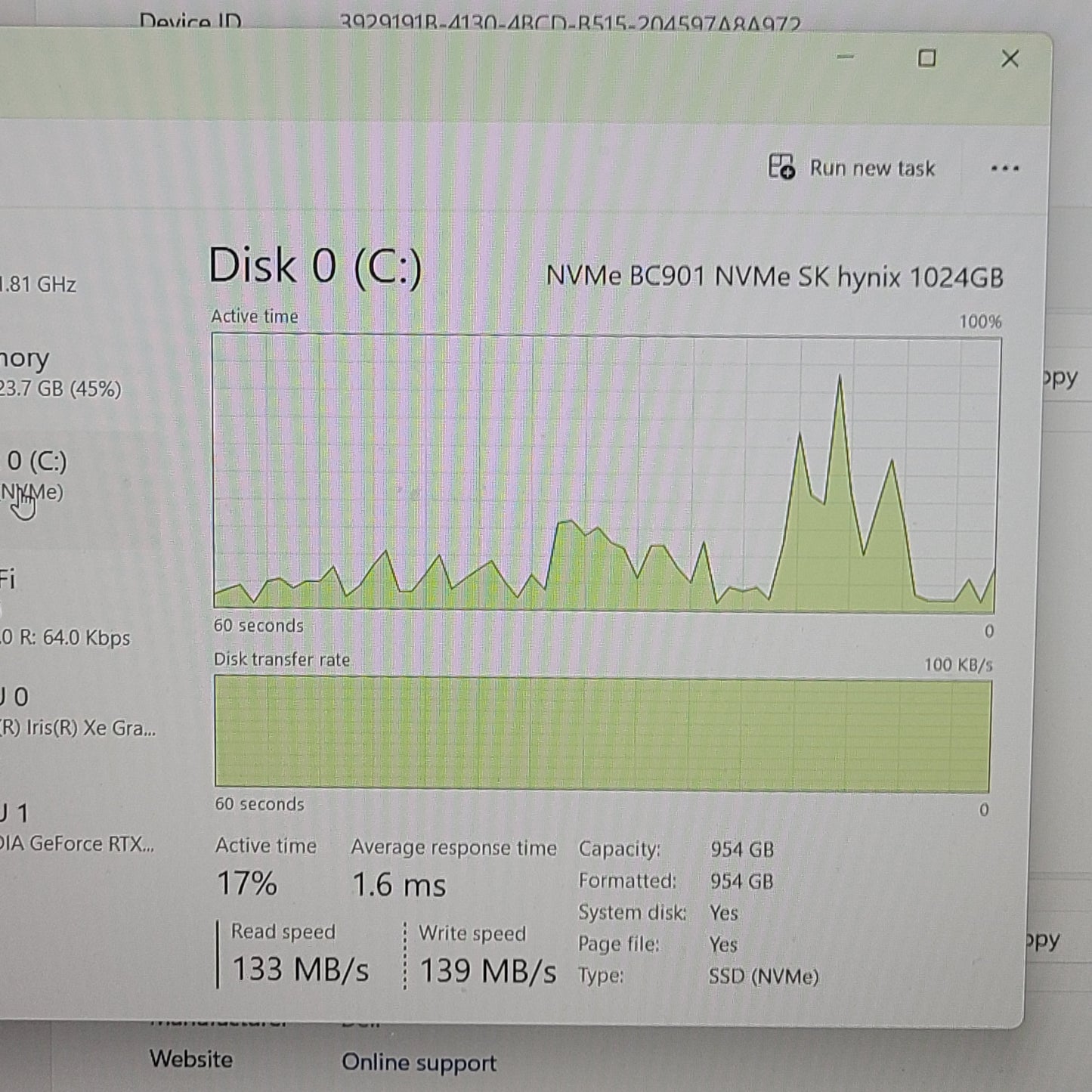 Dell Vostro 7620 16" i7-12700H 2.3GHz 16GB RAM 1TB SSD GeForce RTX 3050 Ti