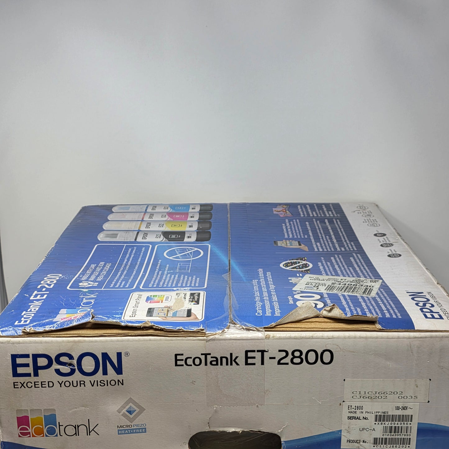 Epson EcoTank All In One InkJet Printer White ET-2800