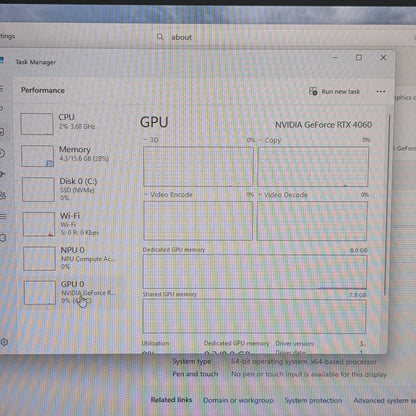 CyberPower Custom PC Ryzen 7 8700F 4.10GHz 16GB RAM 2TB SSD Nvidia GeForce RTX 4060