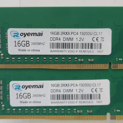 Oyemai 16GB (2x8GB) DDR4 2400MHz Desktop RAM DIMM Memory Kit CL17