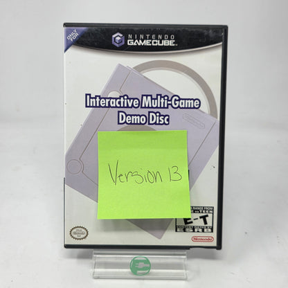 Nintendo GameCube Interactive Multi-Game Demo Disc Version 13