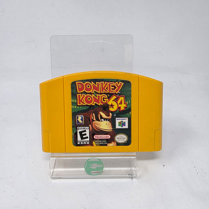 Donkey Kong 64 Nintendo 64 N64 Game Yellow Cartridge