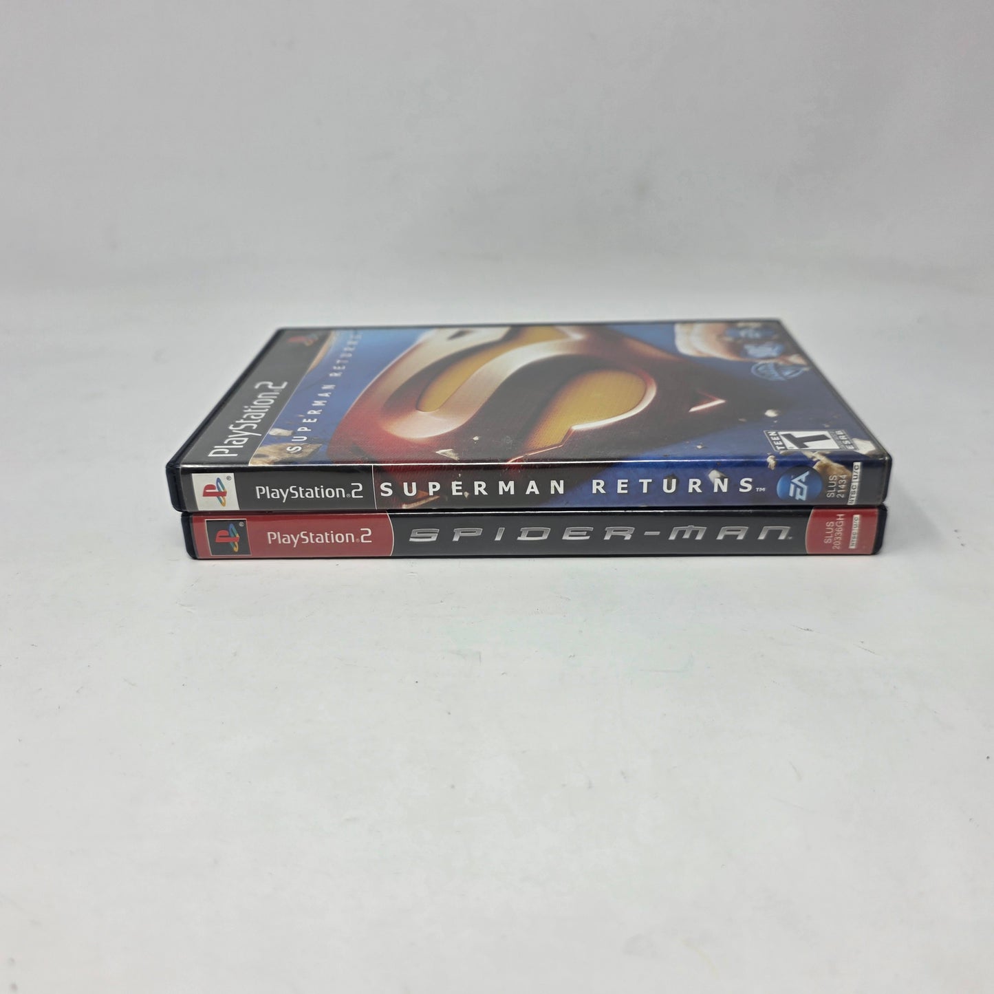 Lot of 2 Sony PS2 Games Spider-Man & Superman Returns